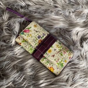 ALDO Floral fri-fold wallet/wristlet